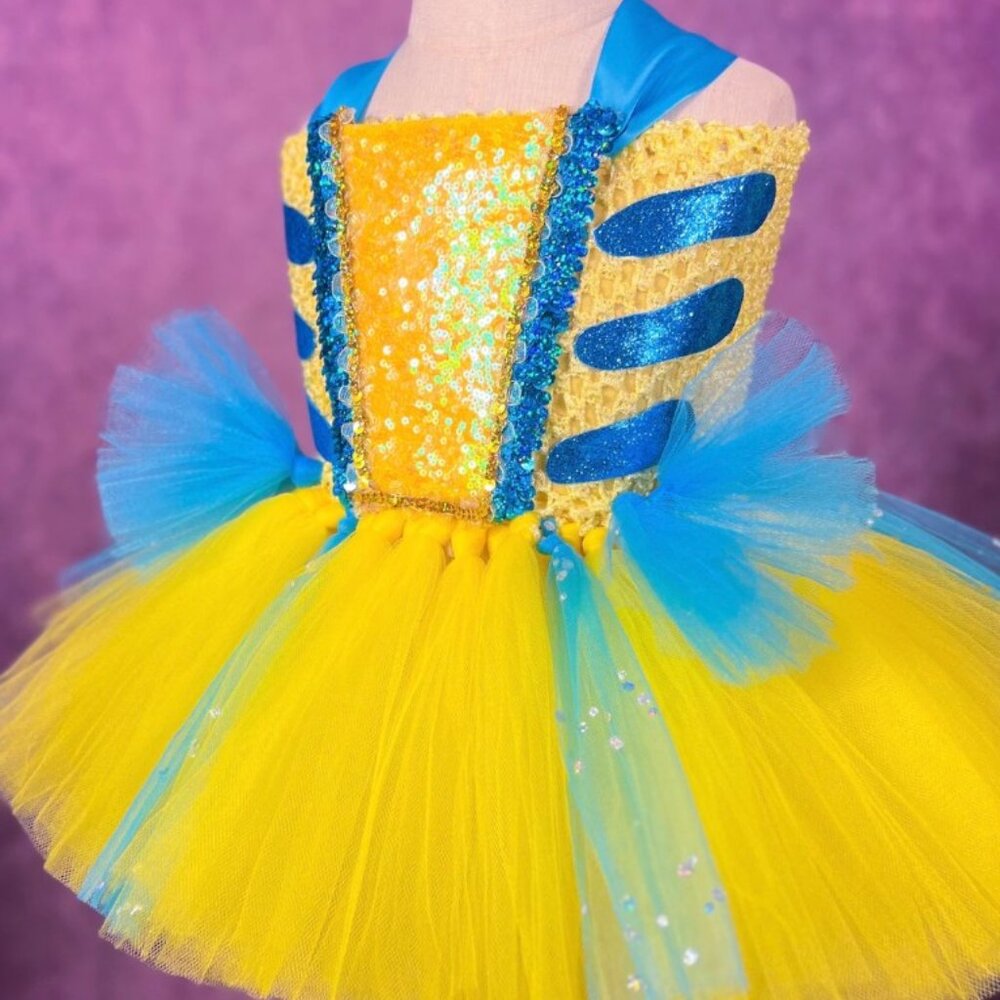 Flounder Little Mermaid Dress
